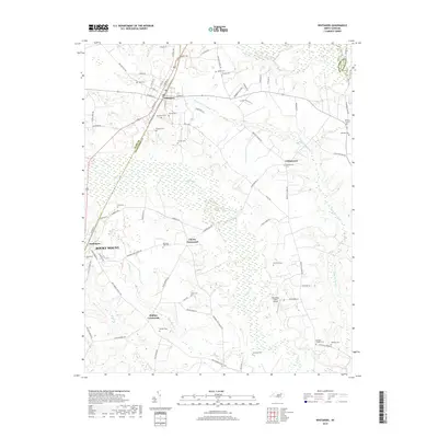2019 Map of Whitakers, 2019 Print