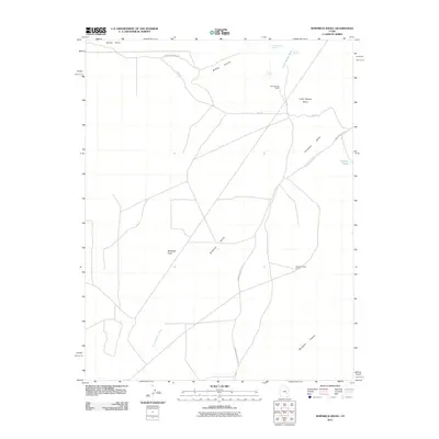 2011 Map of Whitbeck Knoll, 2011 Print
