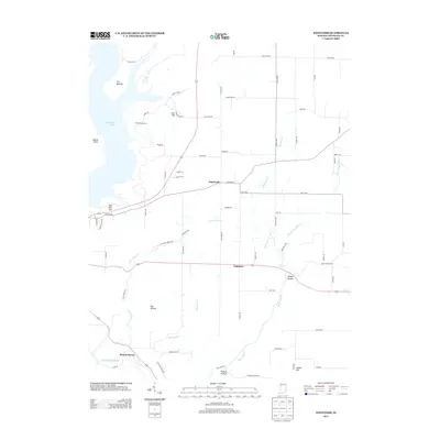 2013 Map of Whitcomb, 2013 Print