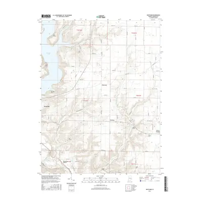 2016 Map of Whitcomb, 2016 Print