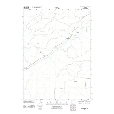 2012 Map of Whitcomb Hill, 2012 Print