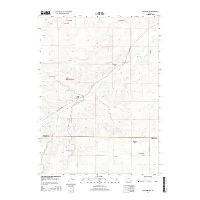 2015 Map of Whitcomb Hill, 2015 Print