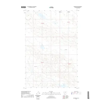 2020 Map of Whitcomb Lake, 2020 Print