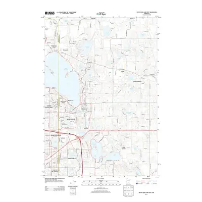 2013 Map of White Bear Lake East, 2013 Print