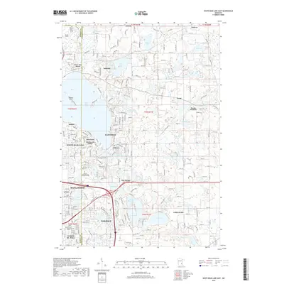 2019 Map of White Bear Lake East, 2019 Print