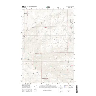 2013 Map of White Bird Hill, 2013 Print
