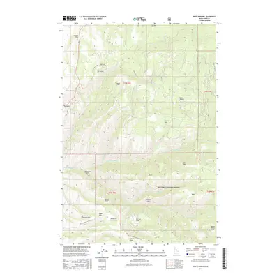 2017 Map of White Bird Hill, 2017 Print