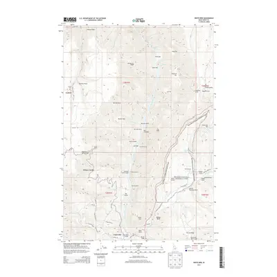 2013 Map of White Bird, 2013 Print