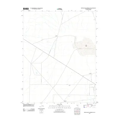2012 Map of White Blotch Springs NE, 2012 Print