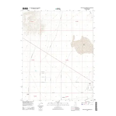 2015 Map of White Blotch Springs NE, 2015 Print