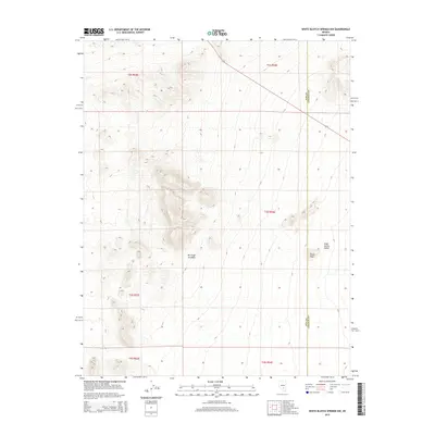 2015 Map of White Blotch Springs NW, 2015 Print