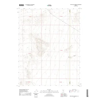 2018 Map of White Blotch Springs NW, 2018 Print
