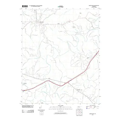 2010 Map of White Bluff, 2010 Print