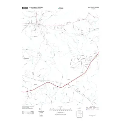 2013 Map of White Bluff, 2013 Print