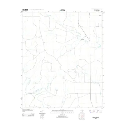 2012 Map of White Camp, 2012 Print