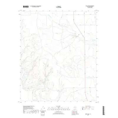 2019 Map of White Camp, 2019 Print