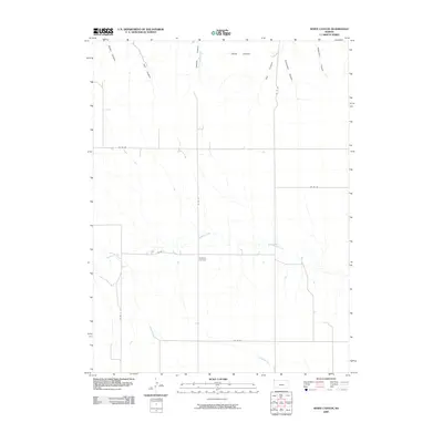 2009 Map of White Canyon, 2009 Print