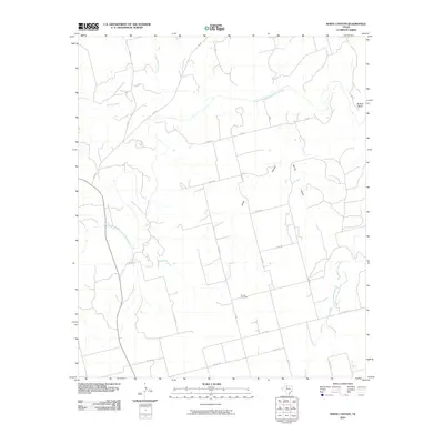 2010 Map of White Canyon, 2010 Print