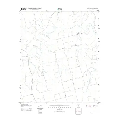 2012 Map of White Canyon, 2012 Print