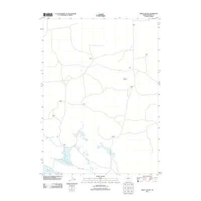 2011 Map of White Cap Hill, 2011 Print