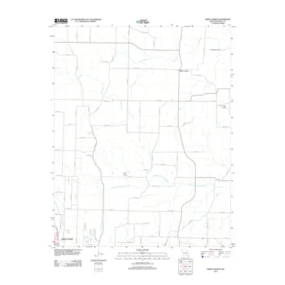 2012 Map of White Church, 2012 Print