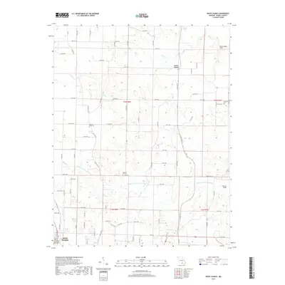 2019 Map of White Church, 2019 Print