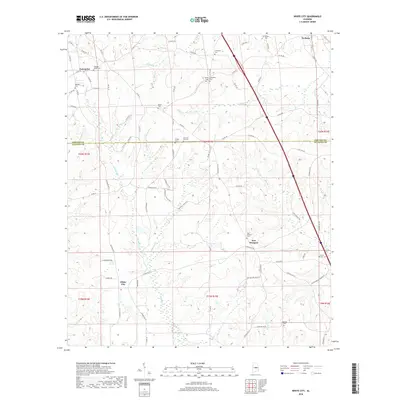 2018 Map of White City, 2018 Print
