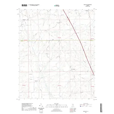 2020 Map of White City, 2020 Print