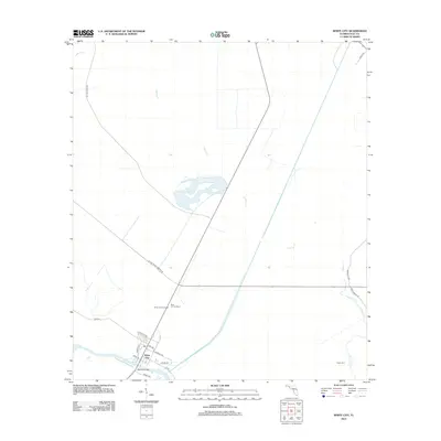 2012 Map of White City, 2012 Print