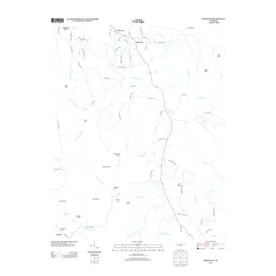 2013 Map of White City, 2013 Print