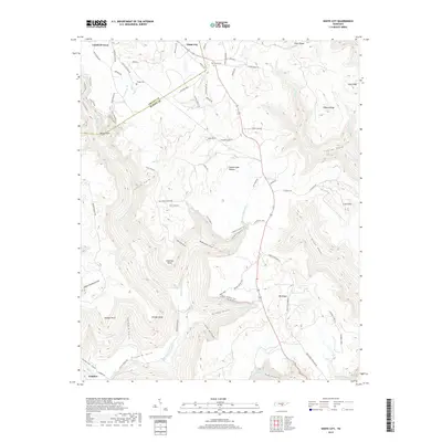 2019 Map of White City, 2019 Print