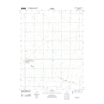 2012 Map of White City, 2012 Print