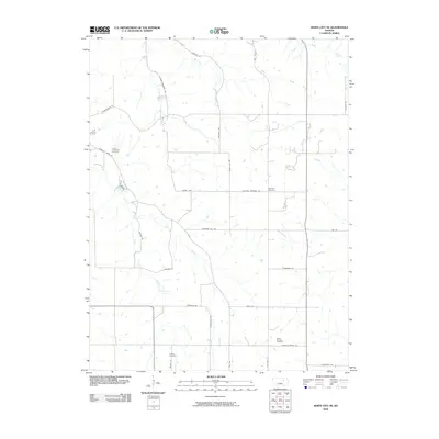 2009 Map of White City NE, 2009 Print