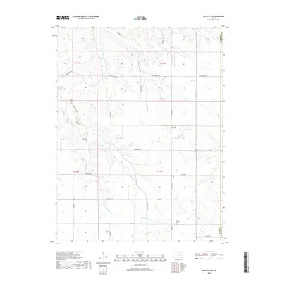 2018 Map of White City NE, 2018 Print