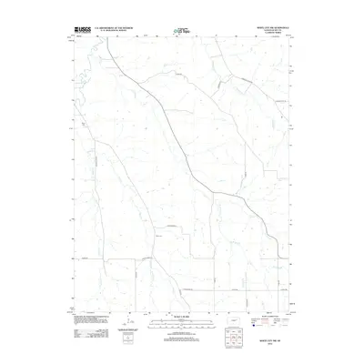 2012 Map of White City NW, 2012 Print