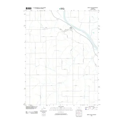 2009 Map of White Cloud, 2009 Print