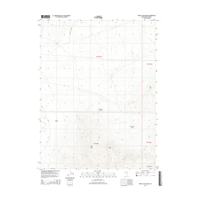 2014 Map of White Cloud Point, 2014 Print