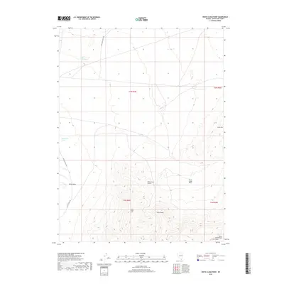 2018 Map of White Cloud Point, 2018 Print