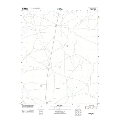 2011 Map of White Cone, 2011 Print