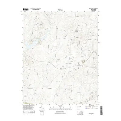 2016 Map of White Cross, 2016 Print
