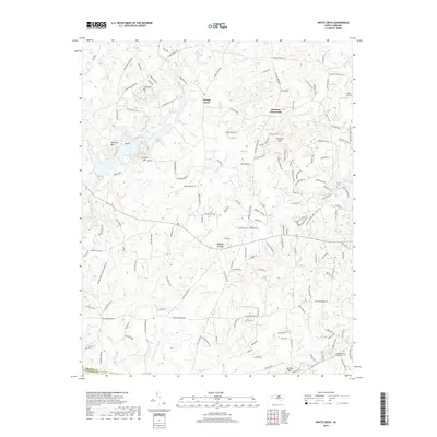 2019 Map of White Cross, 2019 Print
