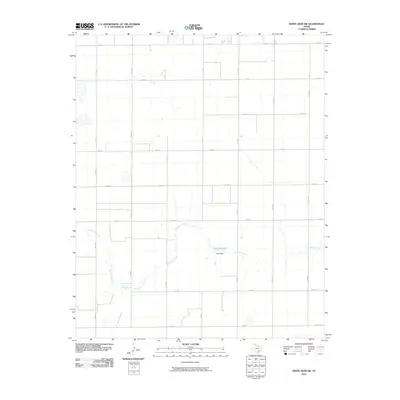 2010 Map of White Deer SW, 2010 Print