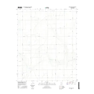 2016 Map of White Deer SW, 2016 Print