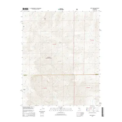 2015 Map of White Dome, 2015 Print