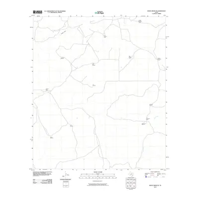 2010 Map of White Draw NE, 2010 Print
