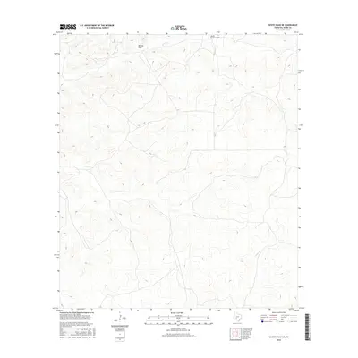 2016 Map of White Draw NE, 2016 Print