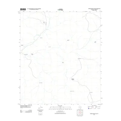 2012 Map of White Draw NW, 2012 Print