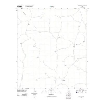 2010 Map of White Draw, 2010 Print