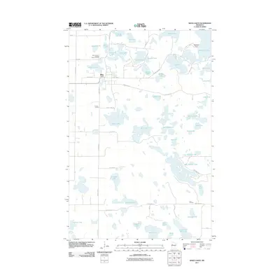 2011 Map of White Earth, 2011 Print