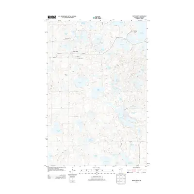 2013 Map of White Earth, 2013 Print